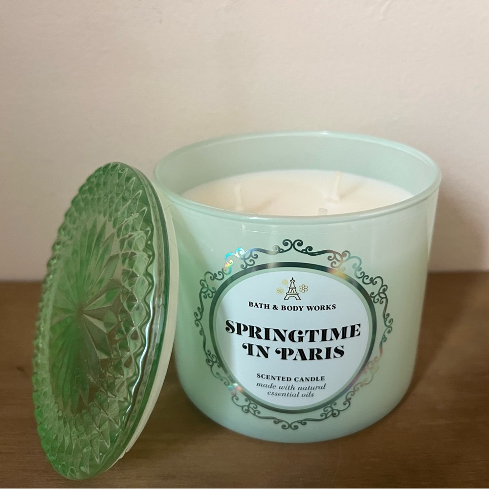 BBW Spring Time In Paris 3-Wick Candle